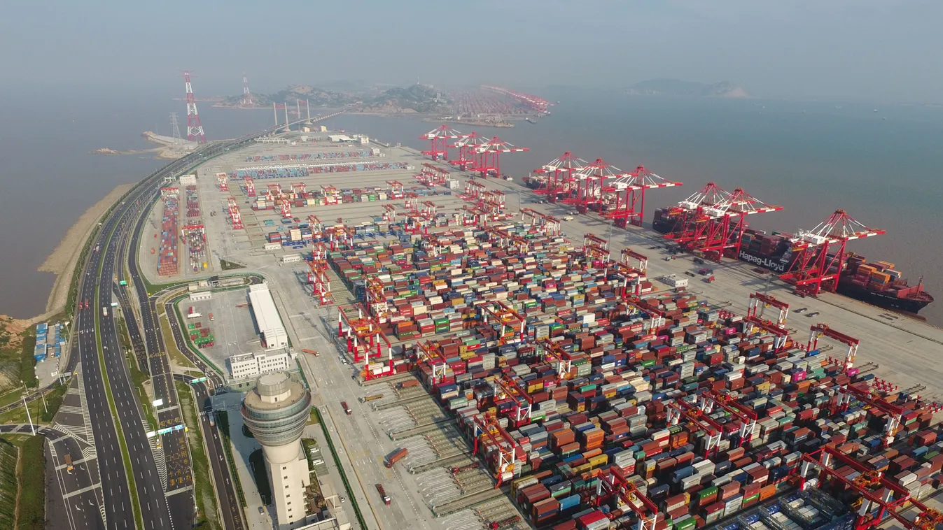 a világ legnagyobb kikötői, Port of Shanghai 