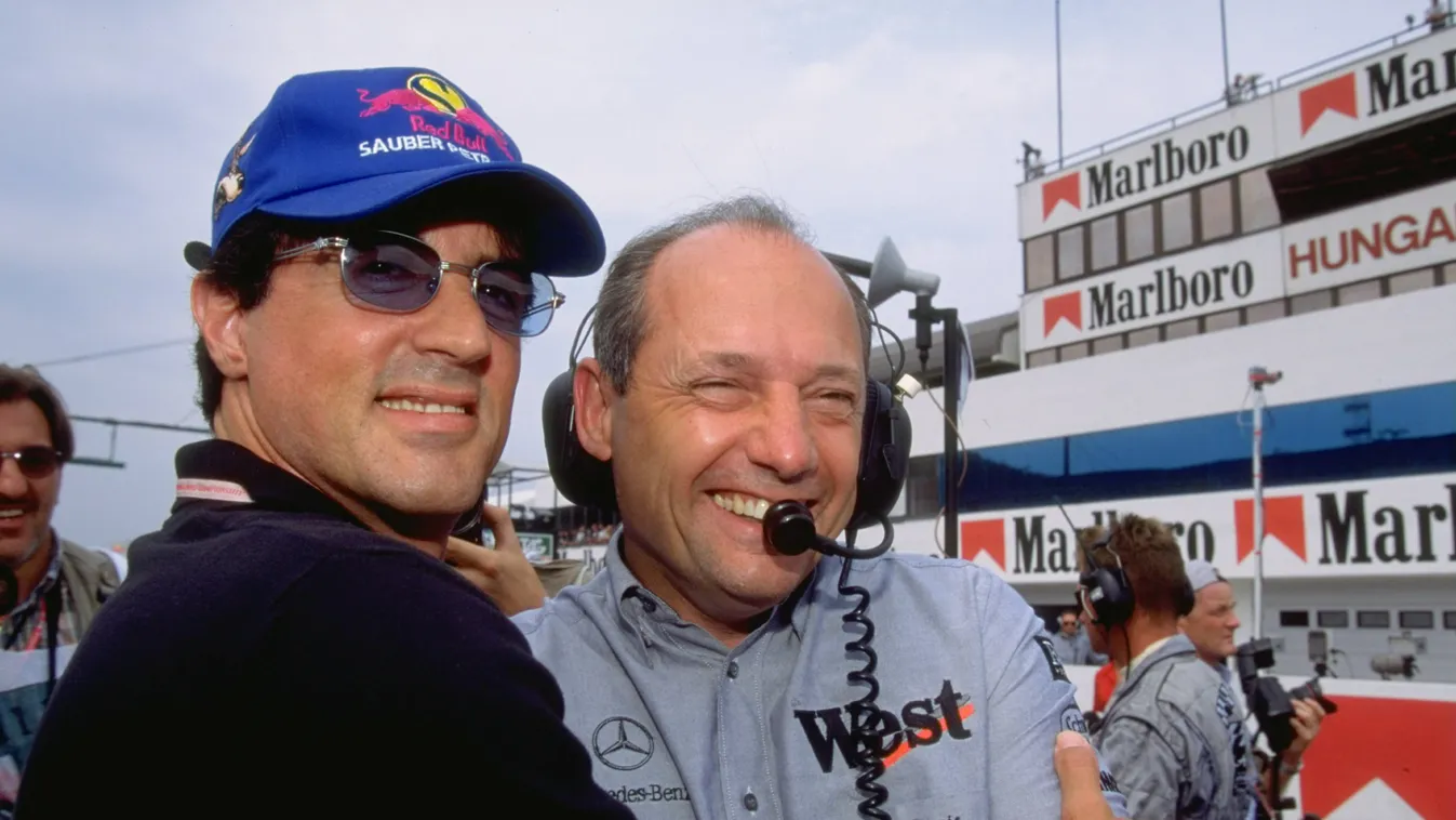Forma-1, Sylvester Stallone, Ron Dennis, McLaren Racing, Magyar Nagydíj 1998 