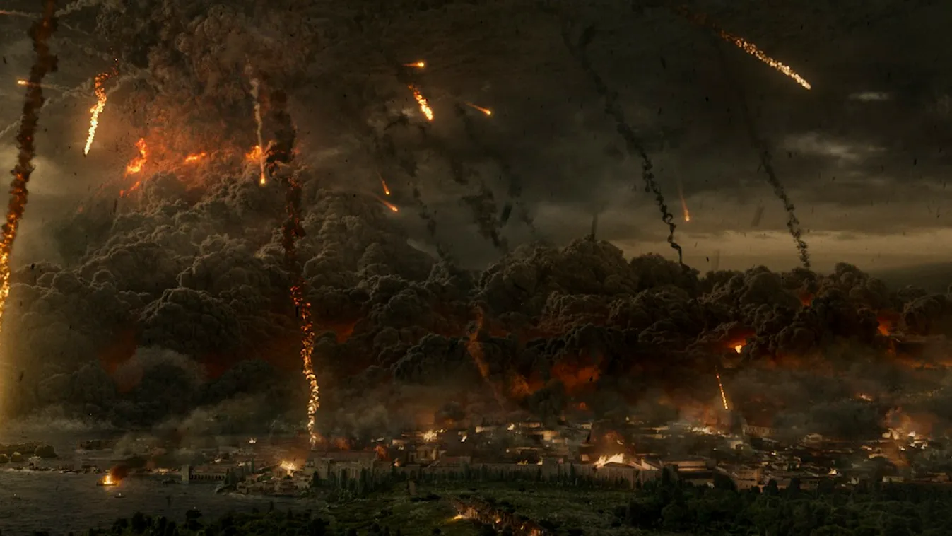 Mt. Vesuvius explodes in TriStar Pictures' POMPEII. 