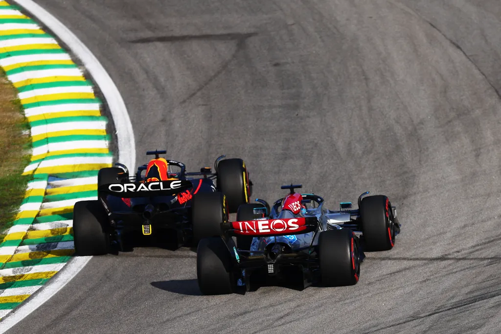 Forma-1, Max Verstappen, Red Bull, George Russell, Mercedes, Sao Pauló-i Nagydíj 2022, szombat 