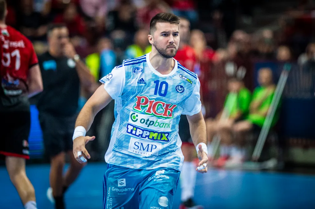 Veszprém - Szeged, férfi, kézilabda, NB1, 8. forduló, Veszprém Aréna, 2021.11.14., Második félidő Miguel Martins 