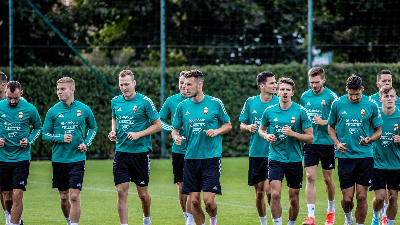 A Magyar labdarúgó válogatott hivatalos edzése szeptember 7-én Telkiben. 