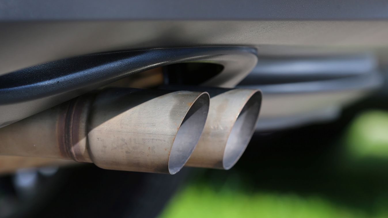 Diesel VW VOLKSWAGEN TDI USA exhaust SQUARE FORMAT A view of a car exhaust of a VW Tiguan TDI car model in Kaufbeuren, Germany, 21 September 2015. Volkswagen's shares plunged on 21 September 2015 after US environmental protection authorities threatened to