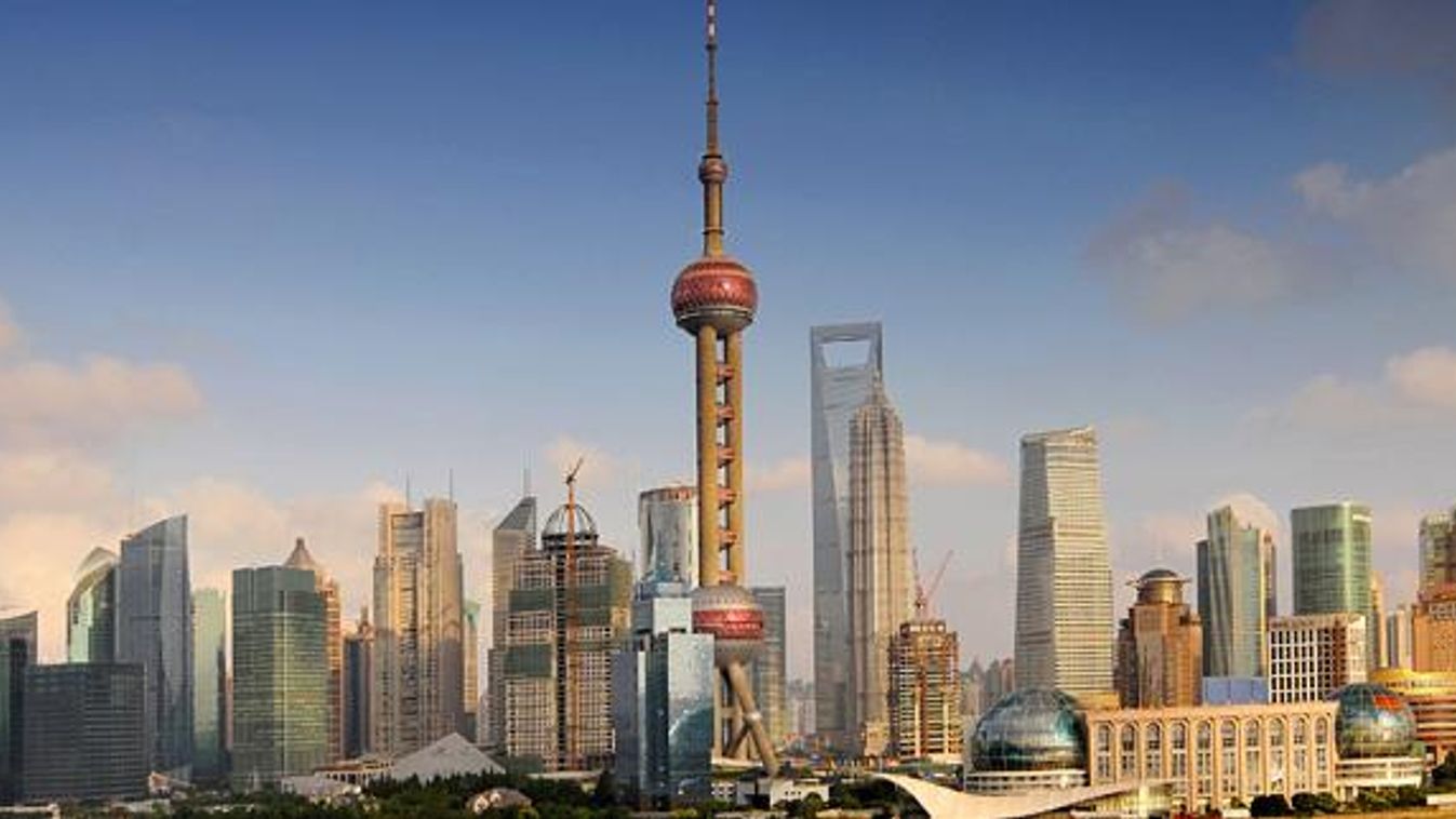 Sanghaj, Putung, felhőkarcolók 
