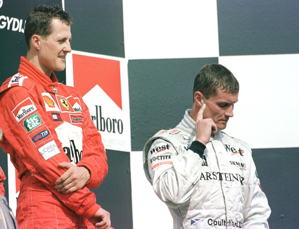 Forma-1, David Coulthard, McLaren-Mercedes, Michael Schumacher, Ferrari, Magyar Nagydíj, 2001 