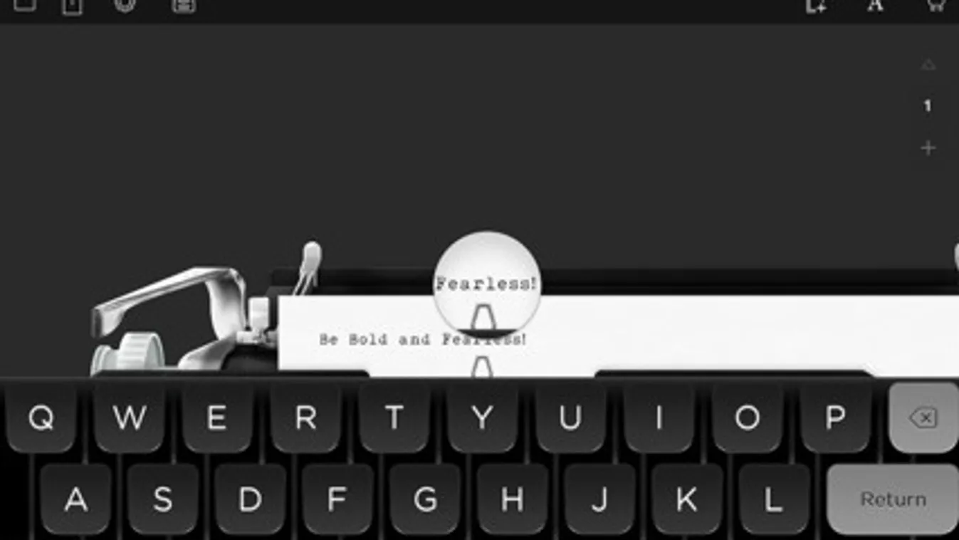 Tom Hanks appja egy írógépet szimulál 