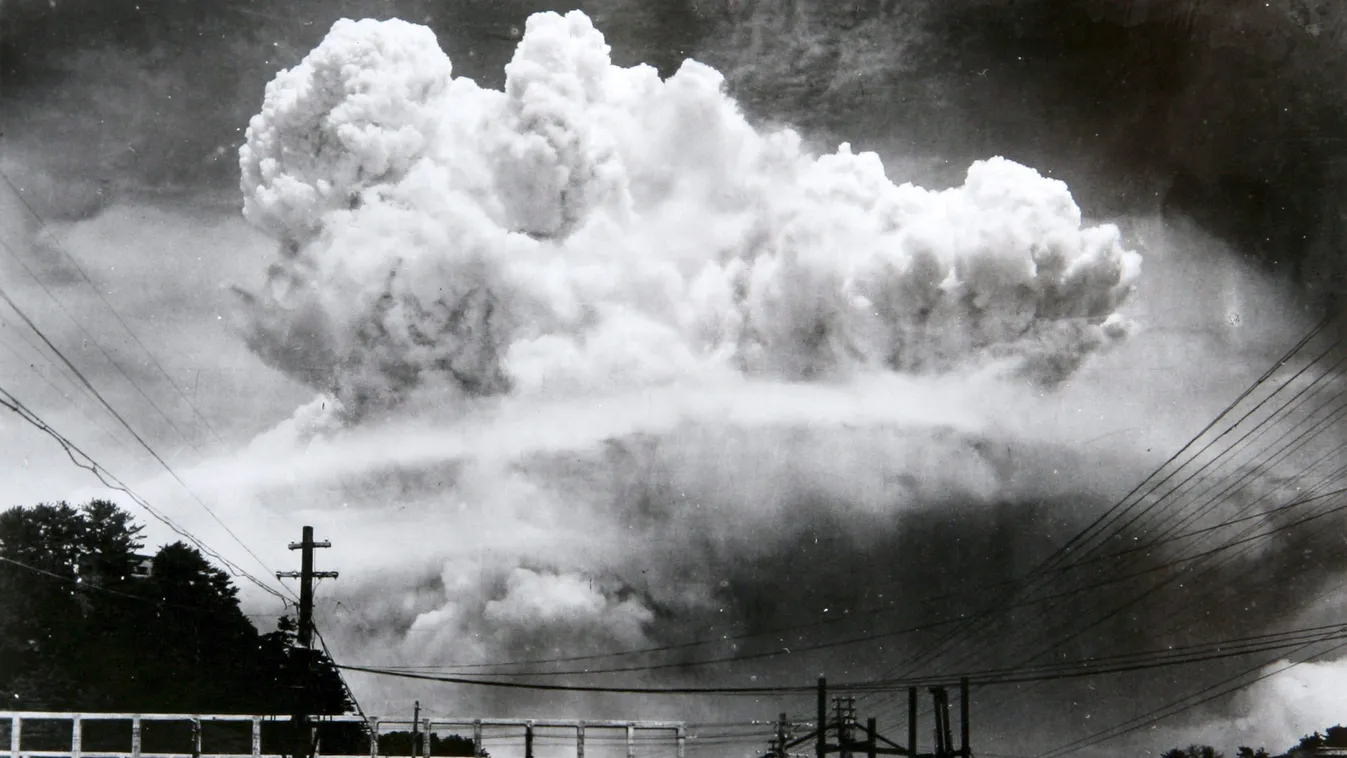 Nagaszaki, Japán, atombomba, atom, bomba, 2. világháború, második világháború, rombolás, pusztítás 