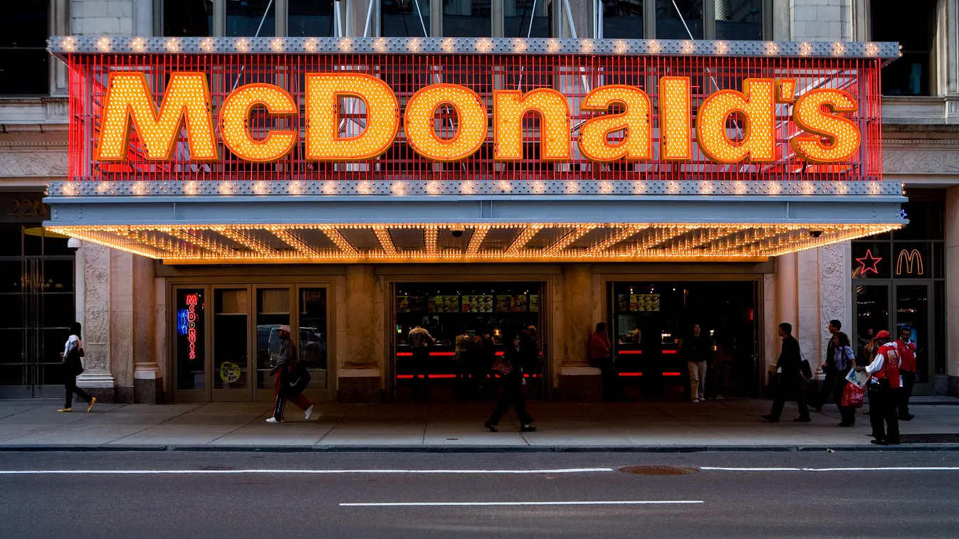 Legszebb McDonalds éttermek – galéria Times Square, New York 
