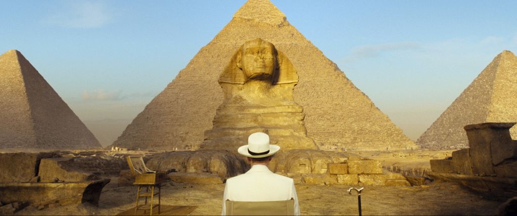 MORT SUR LE NIL - DEATH ON THE NILE (2020) movie cinema filmstill film still 1930's Hercule Poirot egypte pyramide egypt pyramid panoramic FILM SPHINX 
