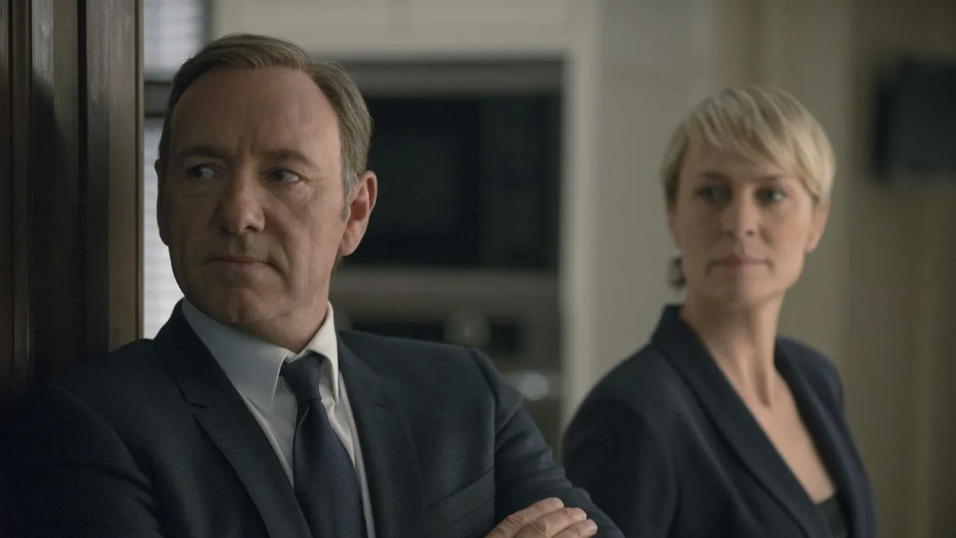 Kevin Spacey és Robin Wright a House of Cardsban 