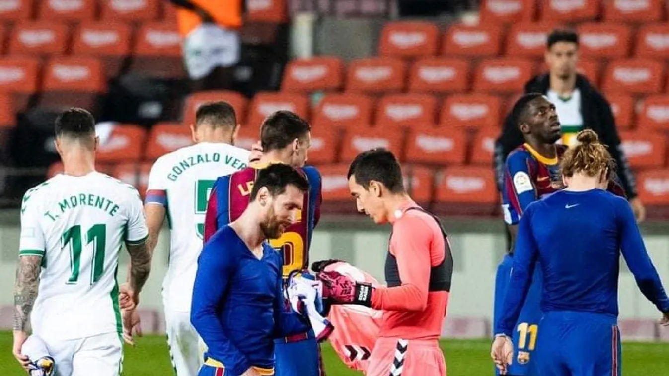 Lionel Messi, FC Barcelona, Elche, Edgar Badía 