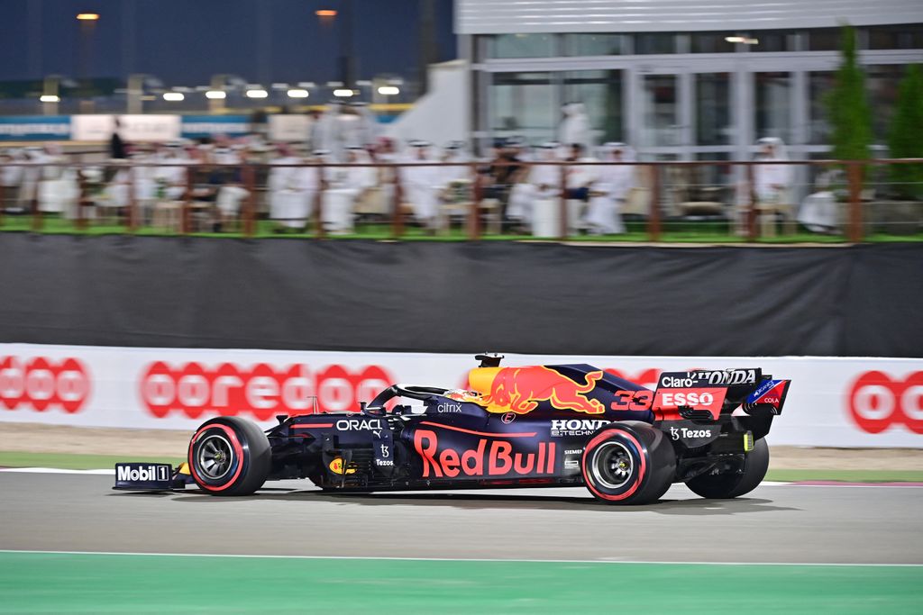 Forma-1, Sergio Pérez, Red Bull, Katari Nagydíj 2021, szombat 