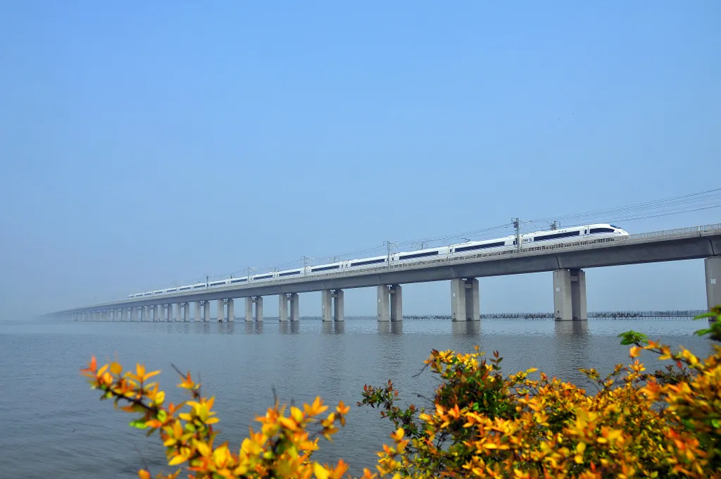 A világ hídjai galéria, A világ leghosszabb hídja Tanjang-Kunsan, Dankun (Danyang-Kunshan) Grand Bridge, Kína 