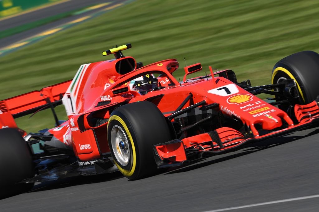 A Forma-1-es Ausztrál Nagydíj pénteki napja, Kimi Räikkönen, Scuderia Ferrari 