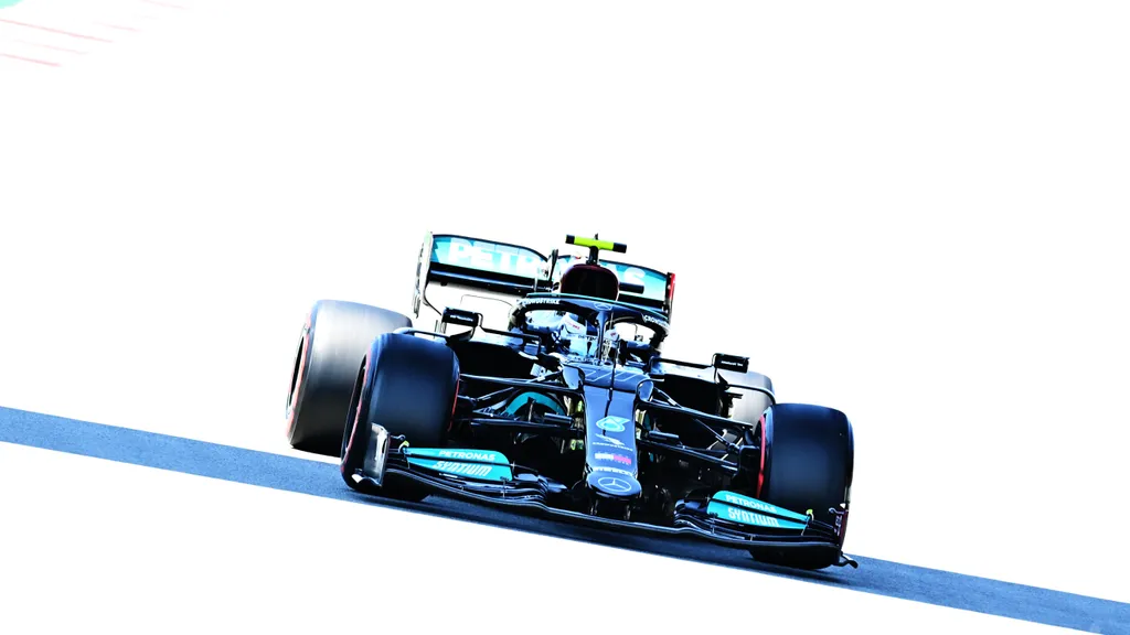 Forma-1, Valtteri Bottas, Mercedes, Spanyol Nagydíj 2021, szombat 