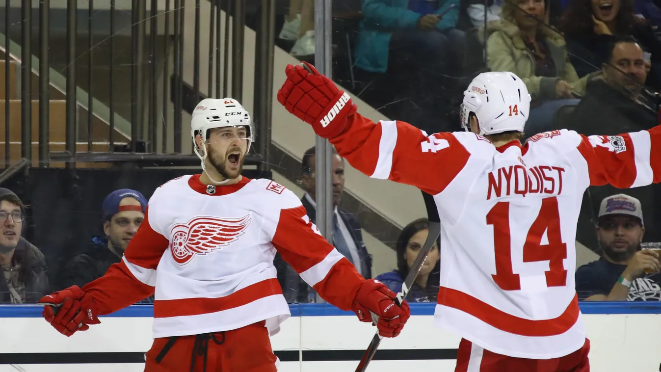 Detroit Red Wings v New York Rangers GettyImageRank2 SPORT ICE HOCKEY National Hockey League 