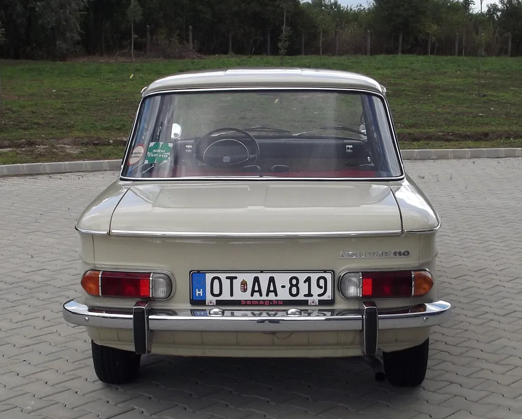 NSU Typ 110 (1966) veteránteszt 