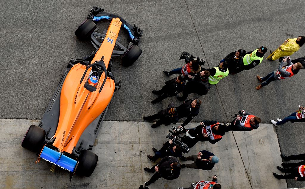 Forma-1, Barcelona tesztelés - 1. nap, Fernando Alonso, McLaren Racing 