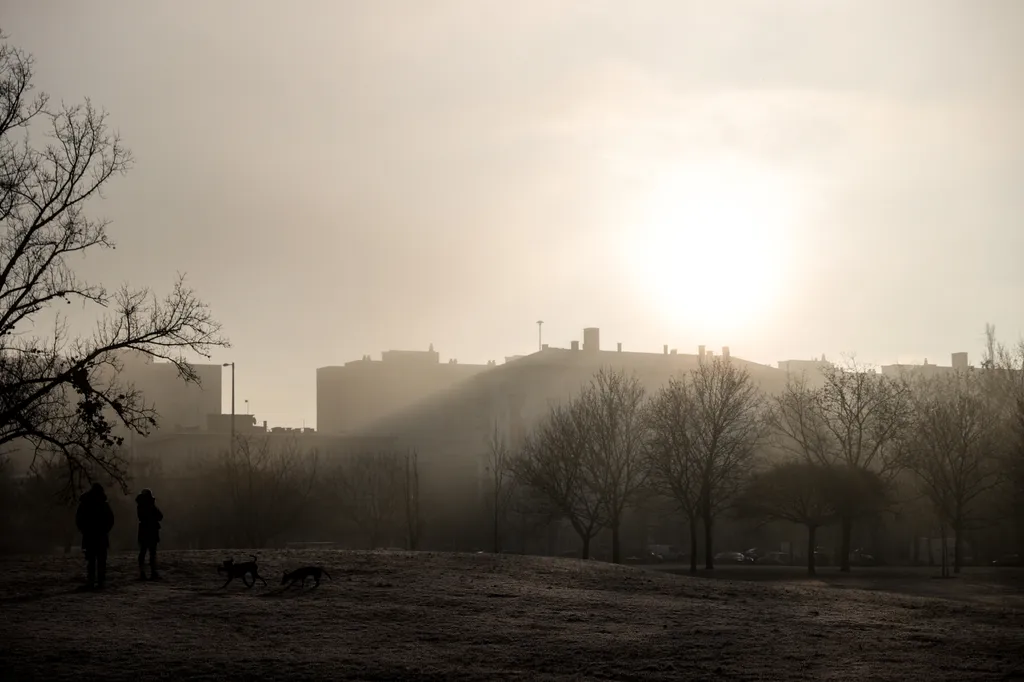 köd, Budapest, időjárás, 2021.12.14. 