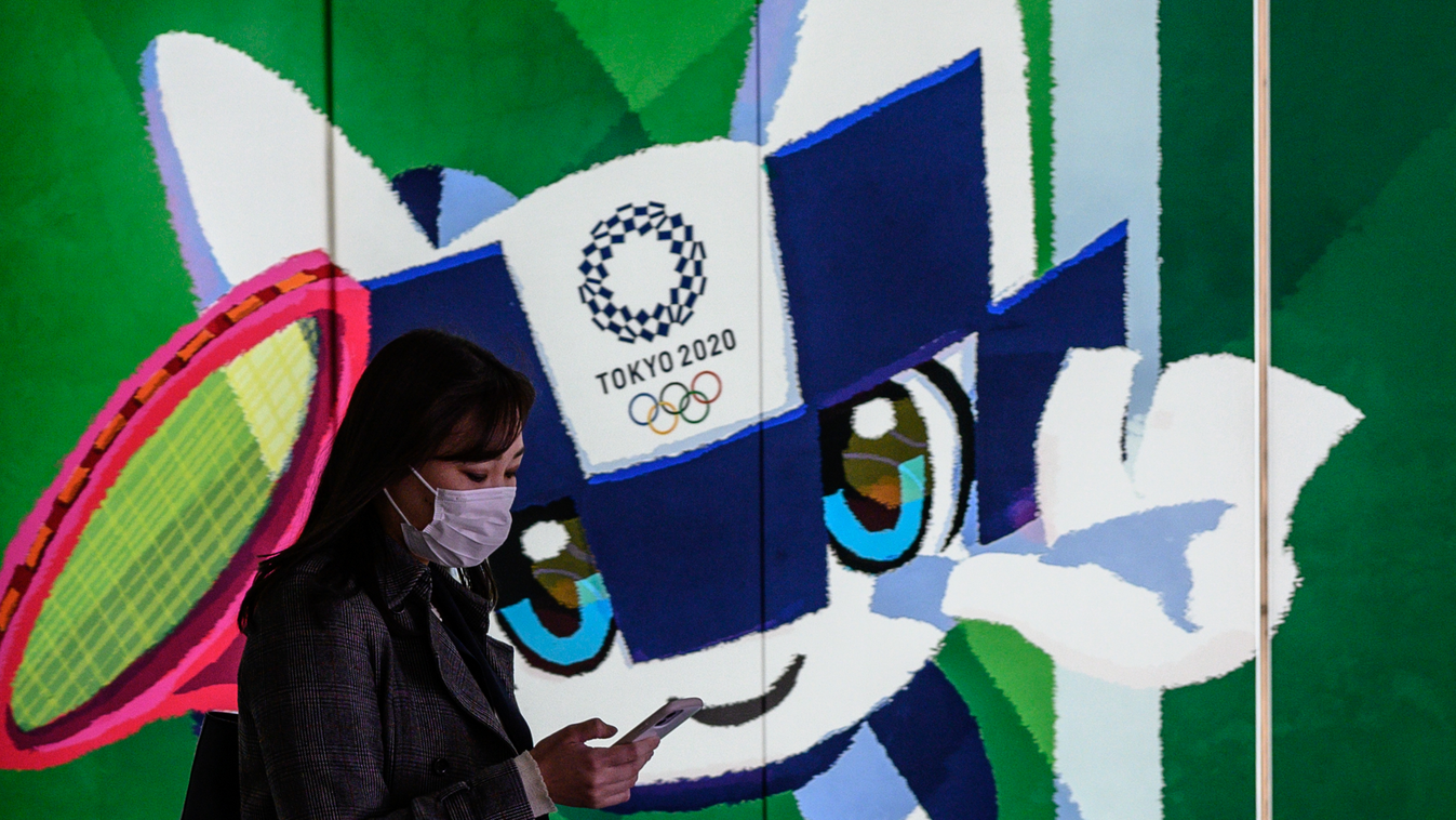 koronavírus, olimpia, Tokió, 2020, maszk 