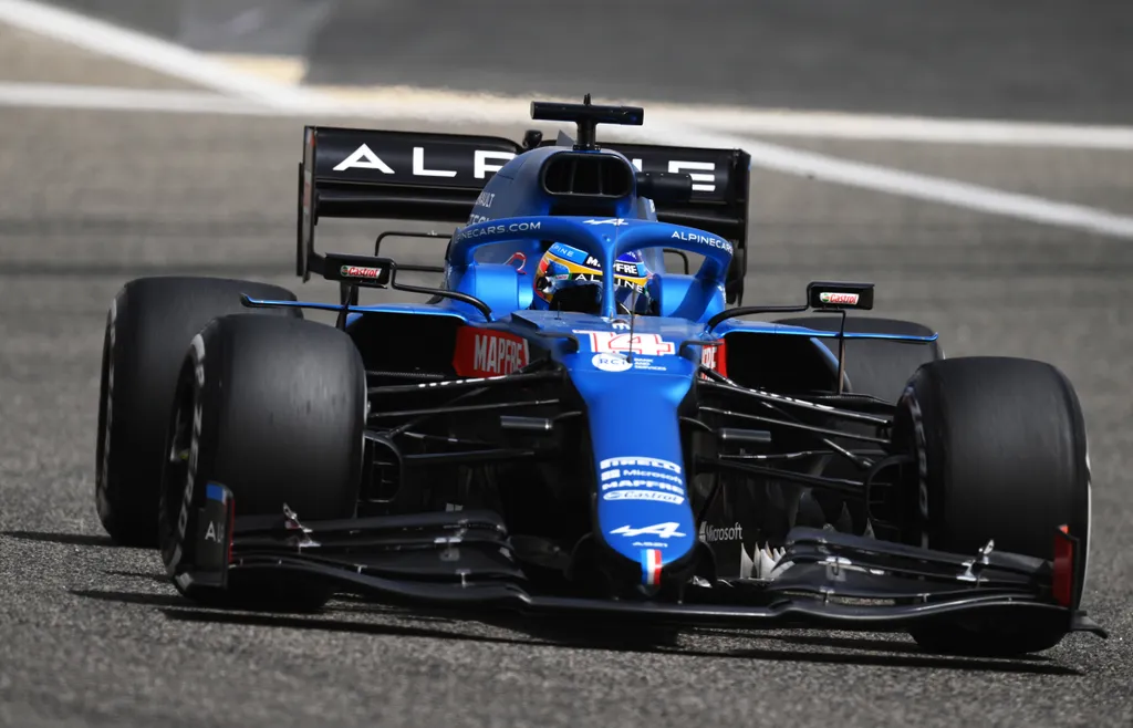 Forma-1, Bahrein teszt, 2. nap, Fernando Alonso, Alpine 