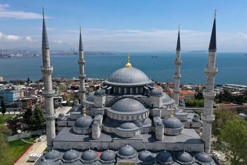 Ahmed szultán, mecset, Törökország, Isztambul, 
