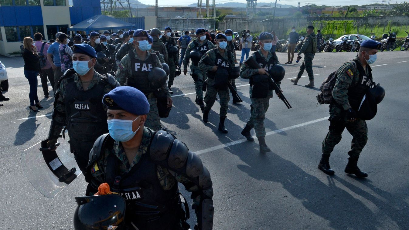 ecuador börtönlázadás dél-amerika rendőrség 