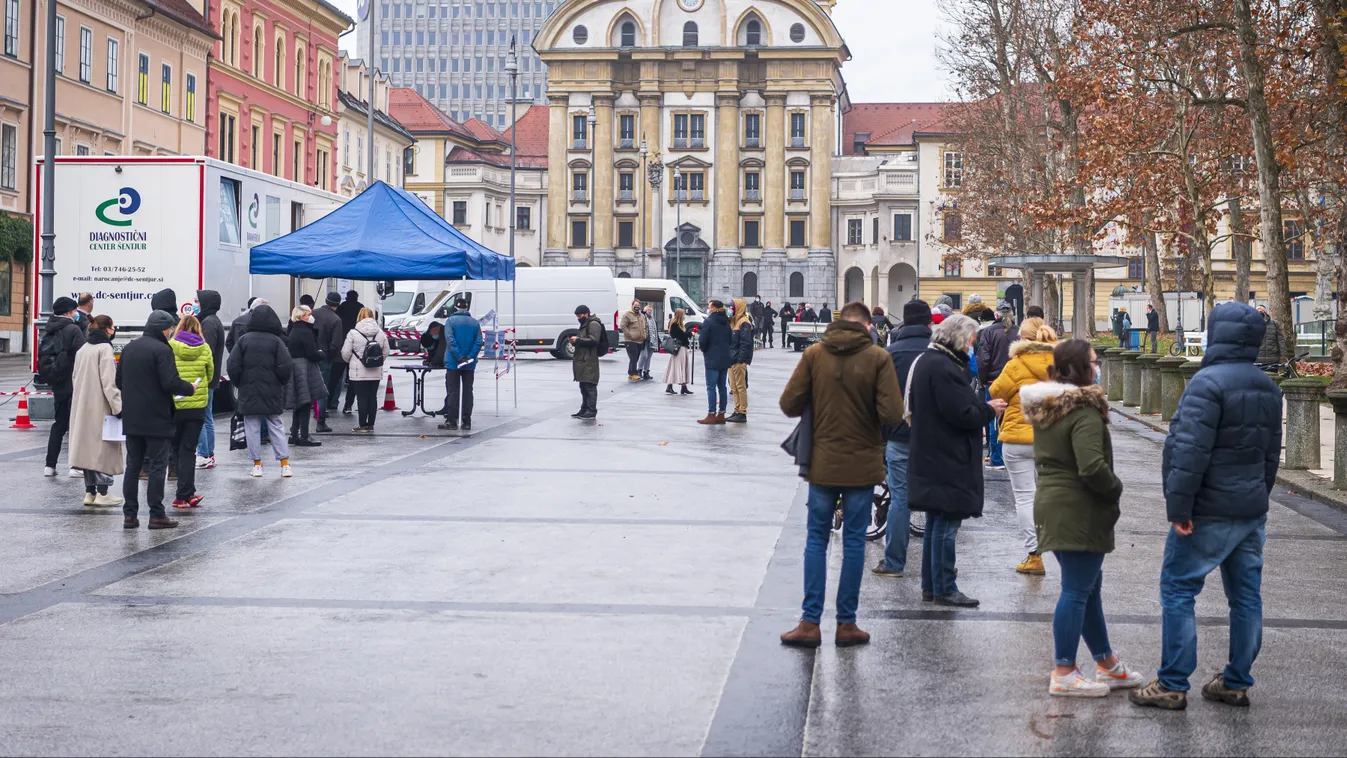 Szlovénia, Ljubljana, koronavírus, COVID-19 