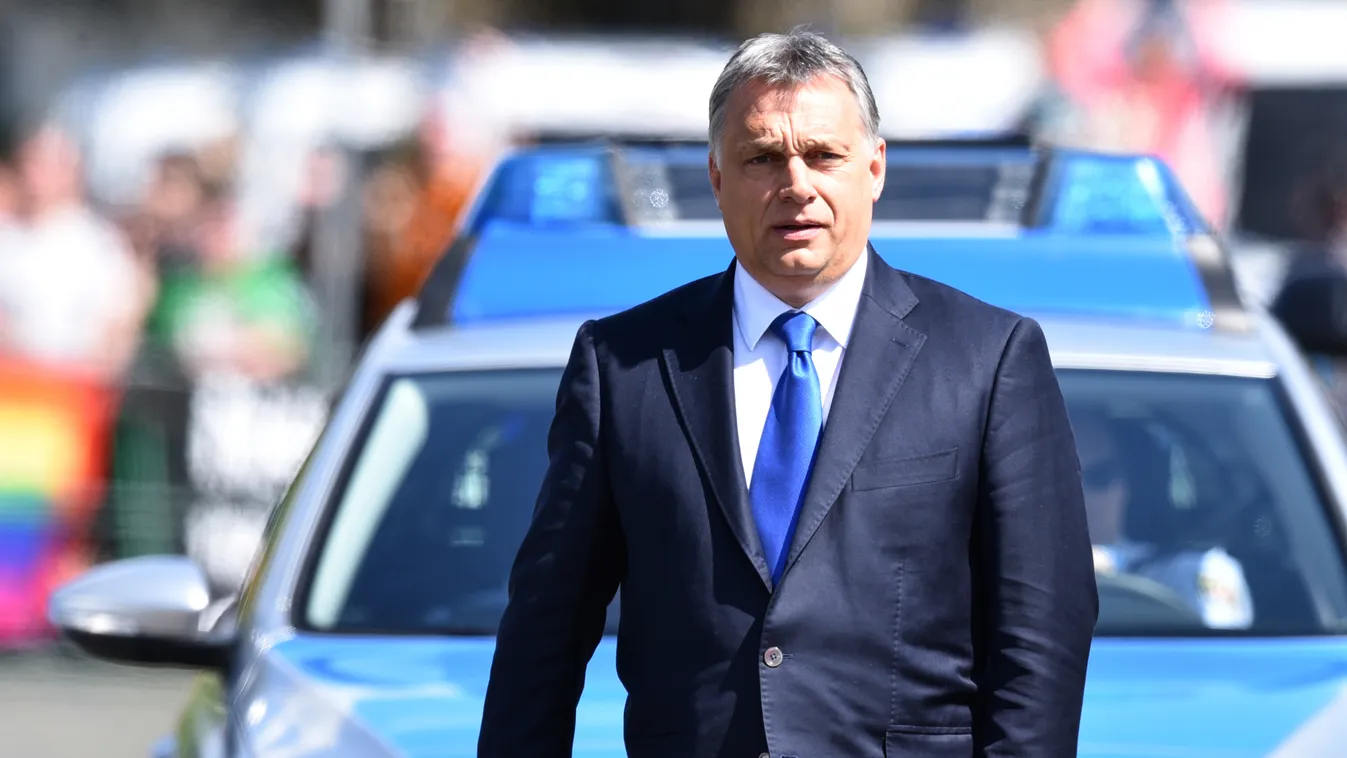 Hungarian PM Orban visits former German Chancellor Kohl IMMIGRATION migration police SQUARE FORMAT 