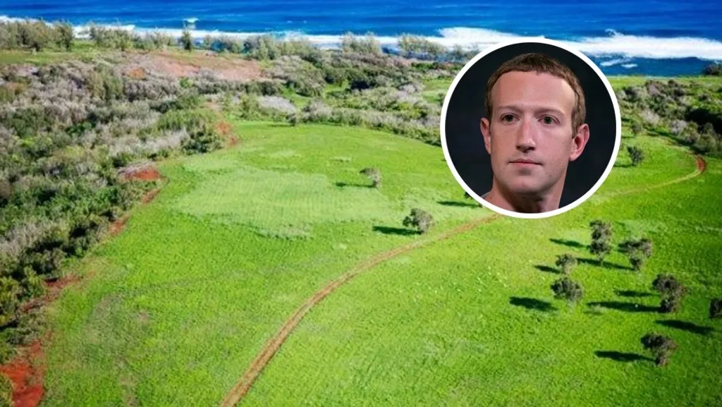 Hawaii celebbirtok, Mark Zuckerberg, Hawaii 