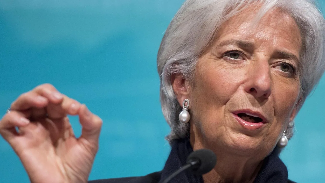 Christine Lagarde, az IMF vezérigazgatója 