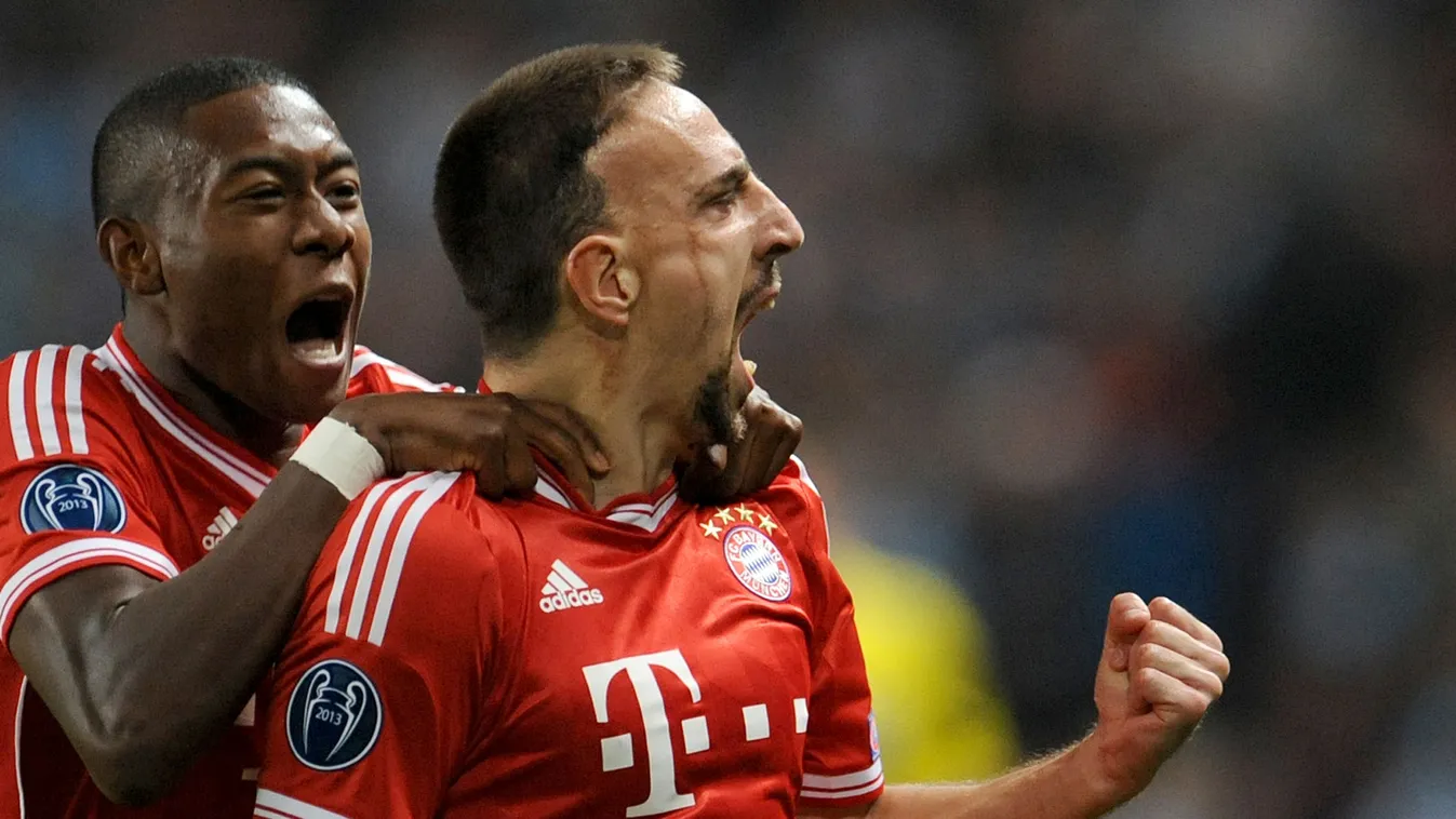 Bayern vs Manchester City, BL, Ribéry gólja