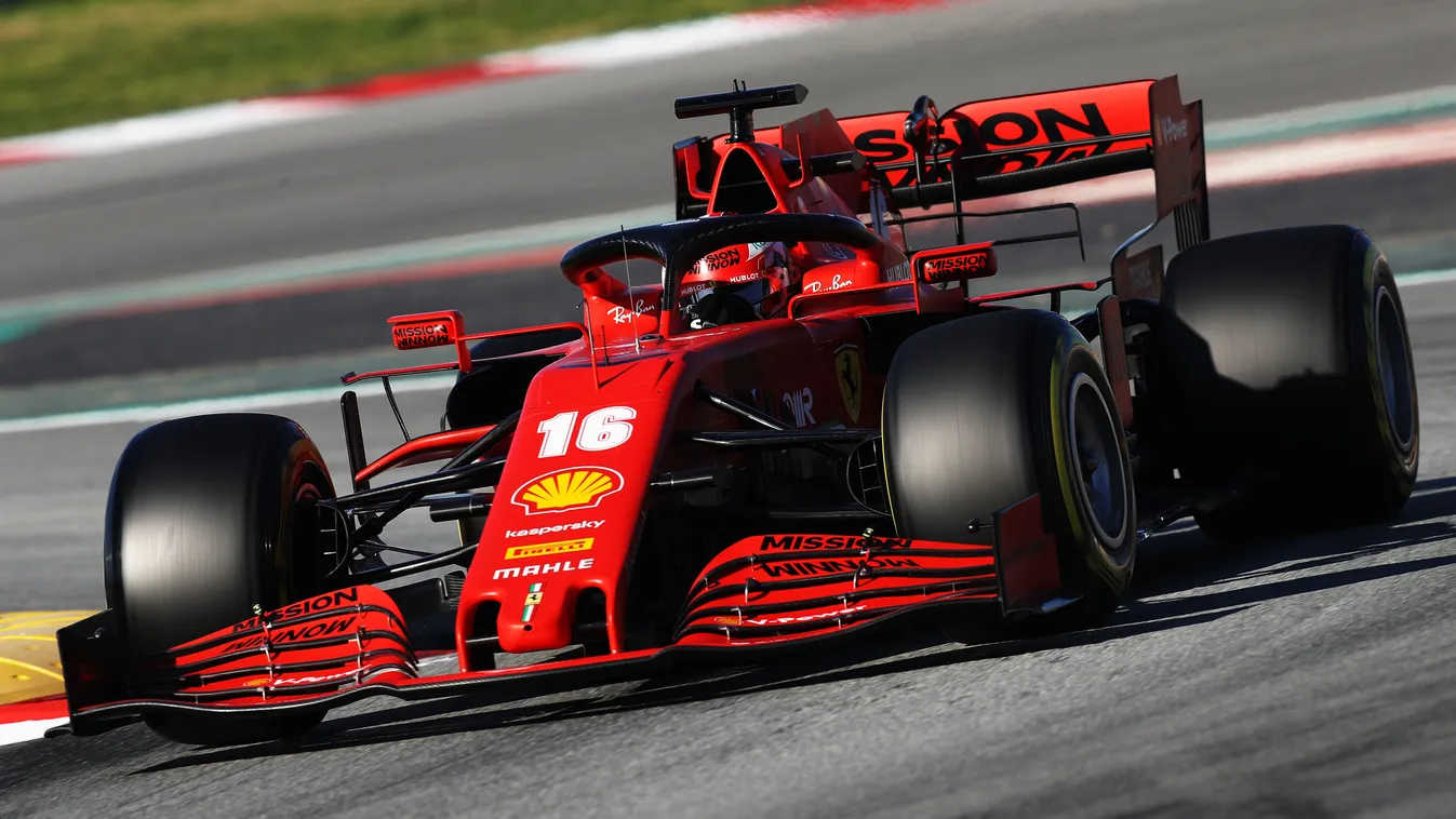 Forma-1, Charles Leclerc, Ferrari, Barcelona teszt 6. nap 