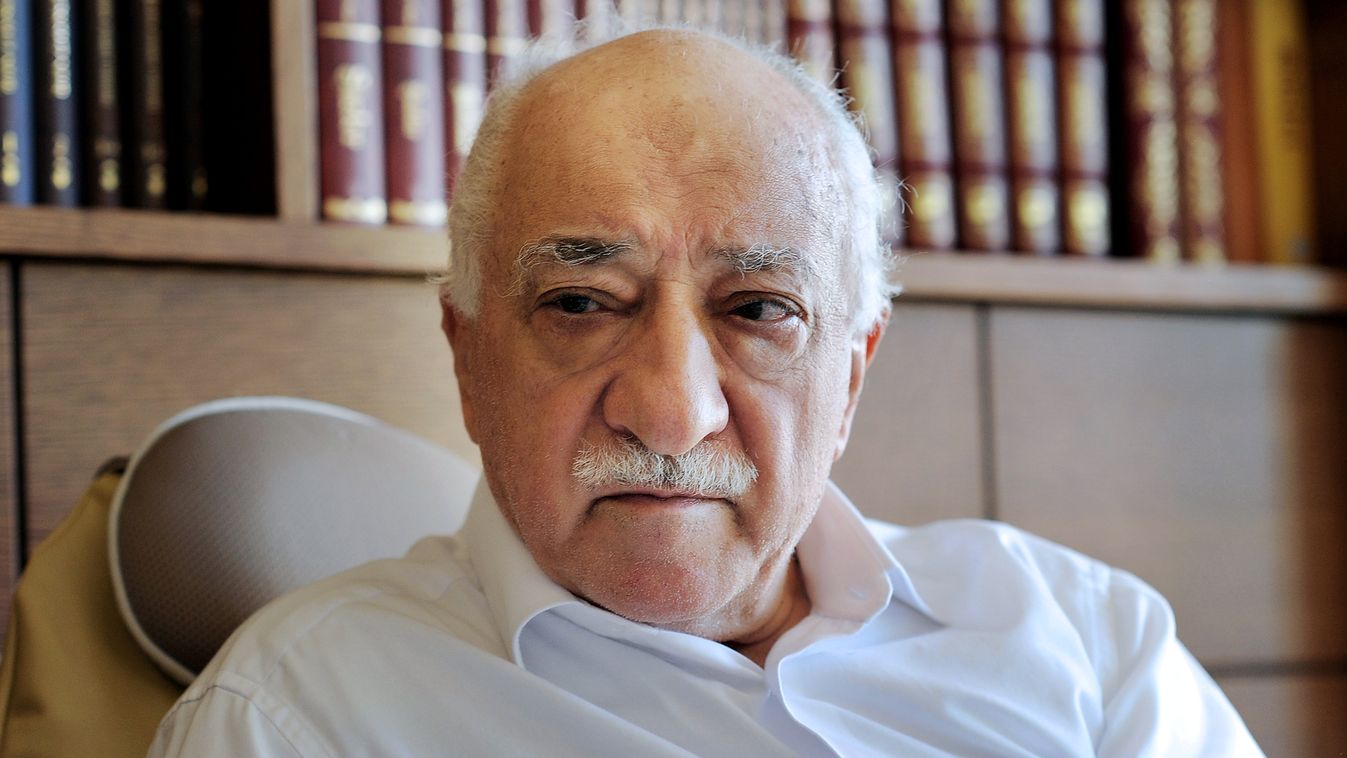 Horizontal (FILES) This handout file picture released on September 24, 2013 by Zaman Daily shows exiled Turkish Muslim preacher Fethullah Gulen at his residence in Saylorsburg, Pennsylvania.  
The US-based cleric was accused by Ankara of orchestrating Fri