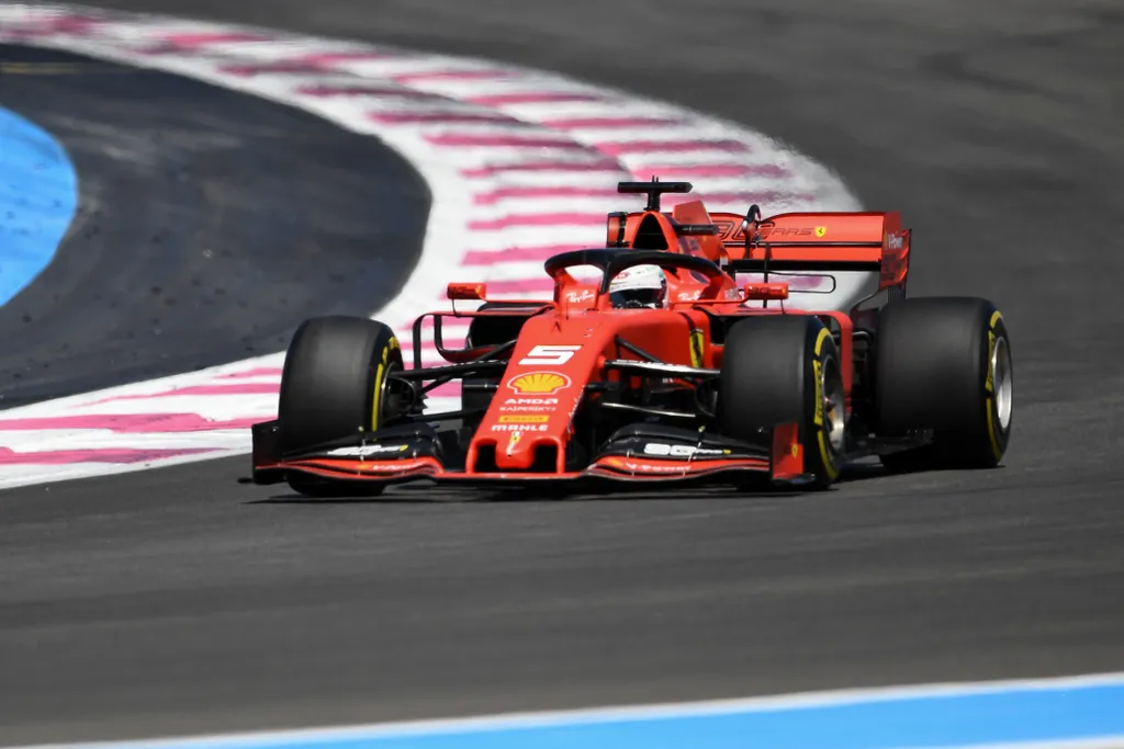 Forma-1, Francia Nagydíj, Sebastian Vettel, Ferrari 