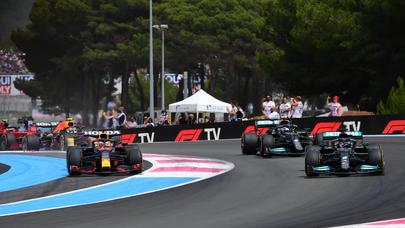 Forma-1, Max Verstappen, Red Bull, Lewis Hamilton, Mercedes, Francia Nagydíj 
