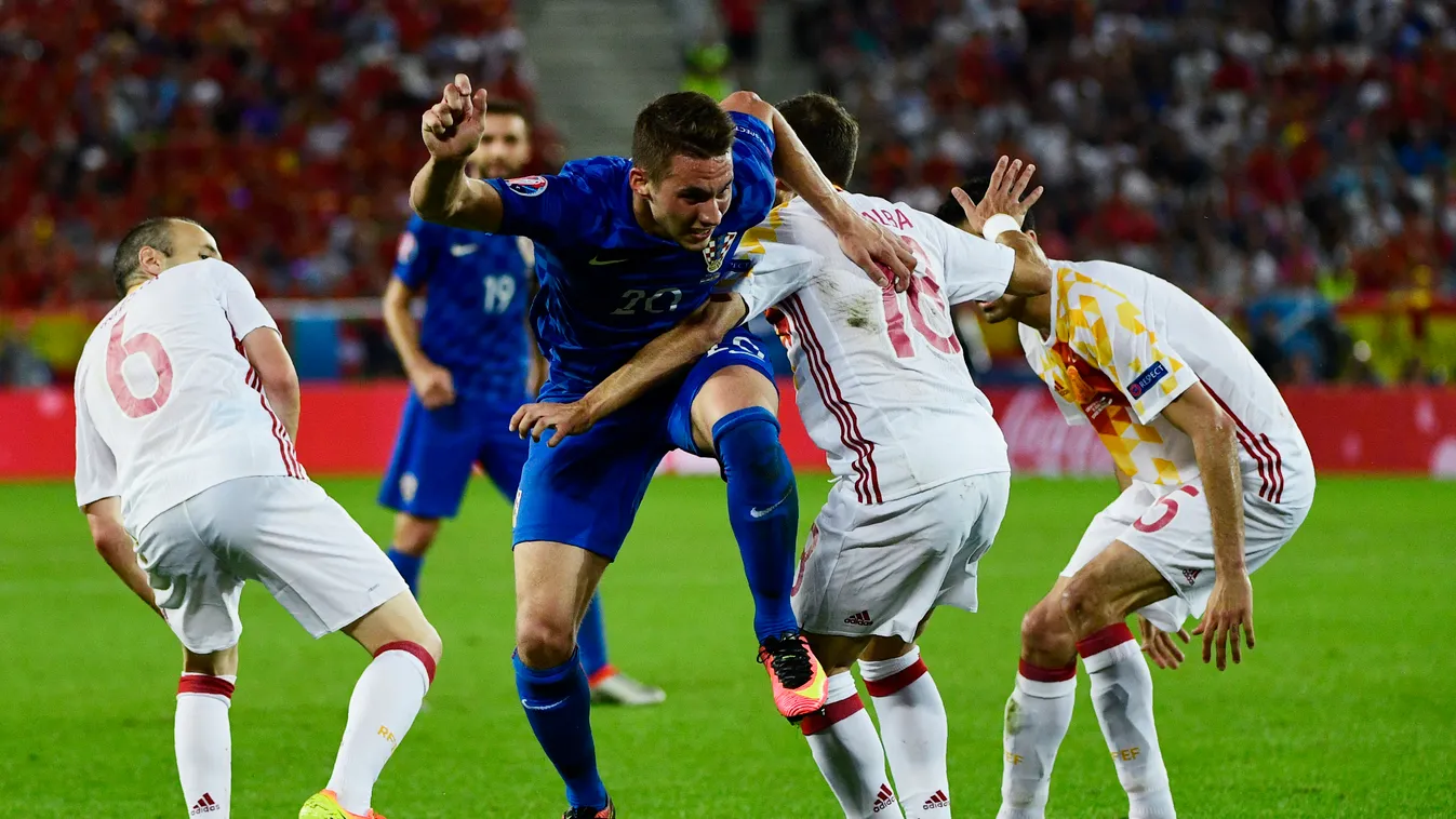 Horvátország-Spanyolország euro 2016 foci eb 