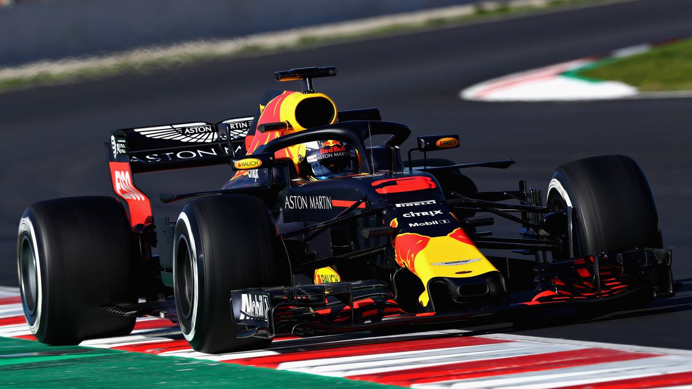 A Forma-1 előszezoni tesztje Barcelonában - 6. nap, Daniel Ricciardo, Red Bull Racing 