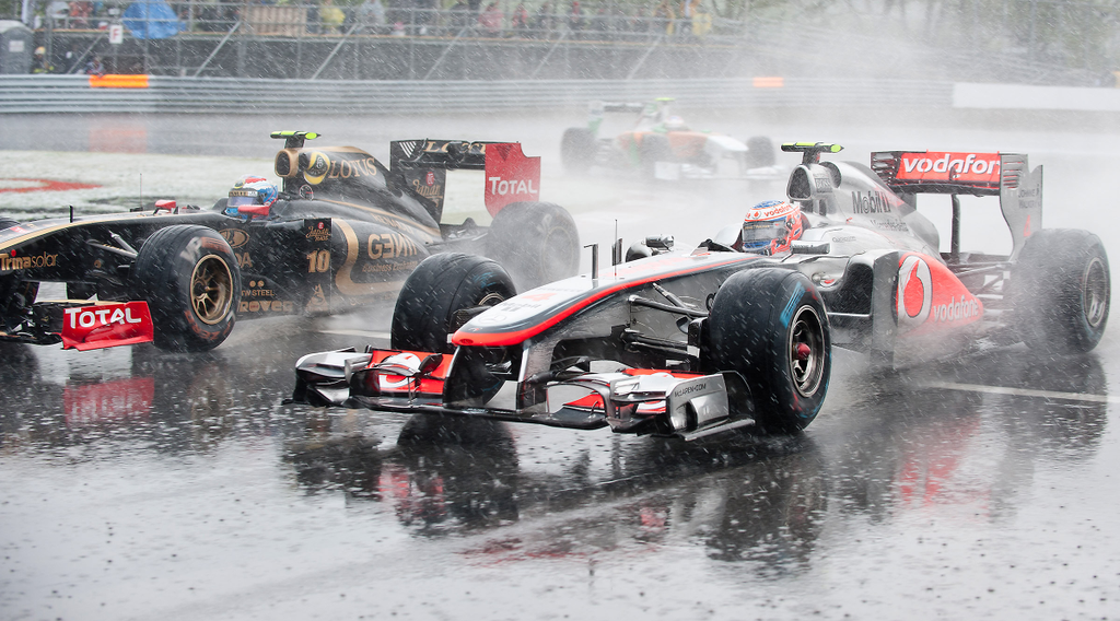 Forma-1, Jenson Button, McLaren, 2011, Kanadai Nagydíj, eső 