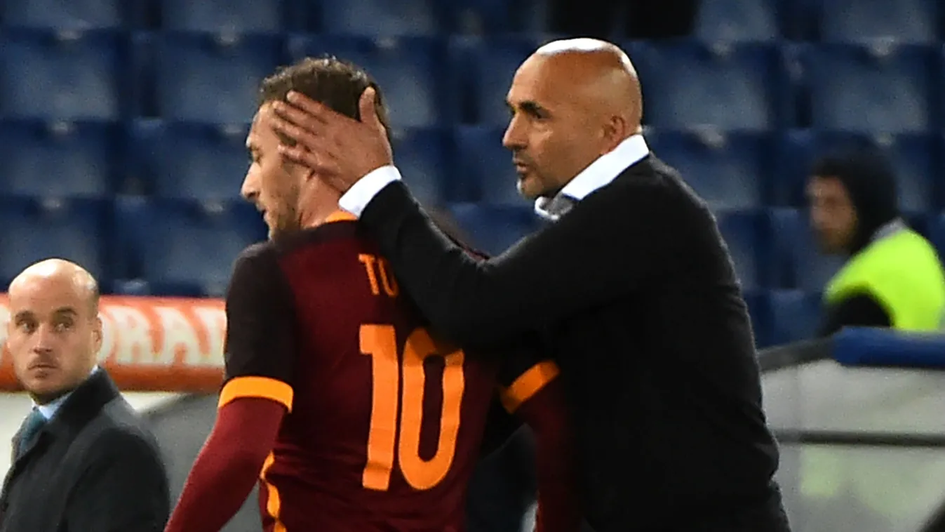Francesco Totti, Luciano Spalletti, AS Roma, foci 