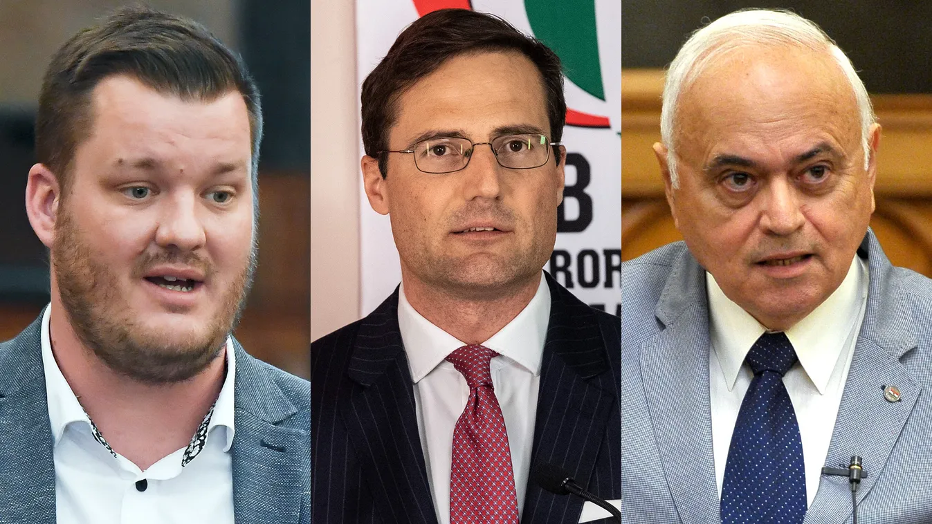 Nunkovics Tibor  (jobbik), László Imre (DK), Gyöngyösi Márton 