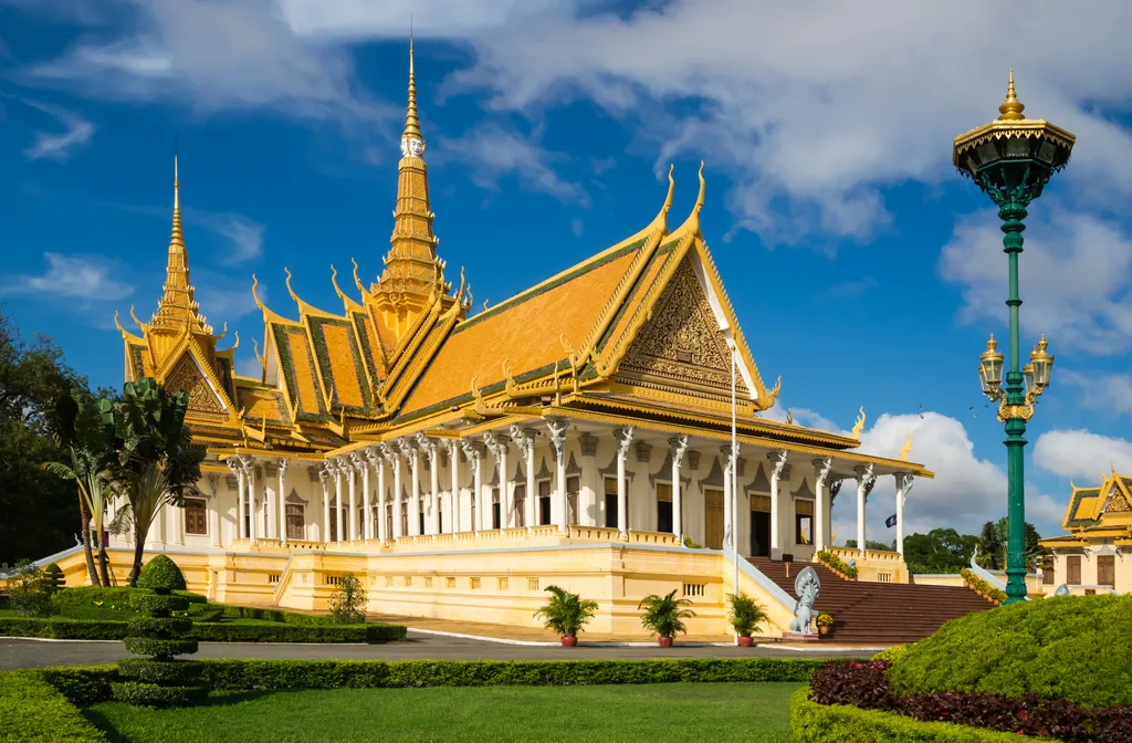 palota galéria, A Királyi palota Phnom Penhben 