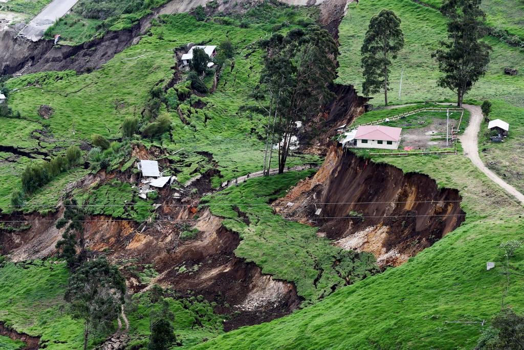 Földcsuszamlás Ecuadorban, 2021.02.16., galéria 