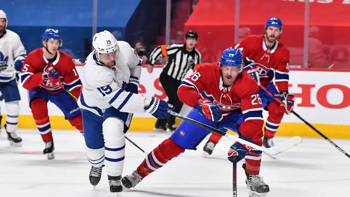 Toronto Maple Leafs v Montreal Canadiens - Game Six GettyImageRank2 Color Image national hockey league 2021 people sports league nhl professional sport match-sport Horizontal ICE HOCKEY SPORT 