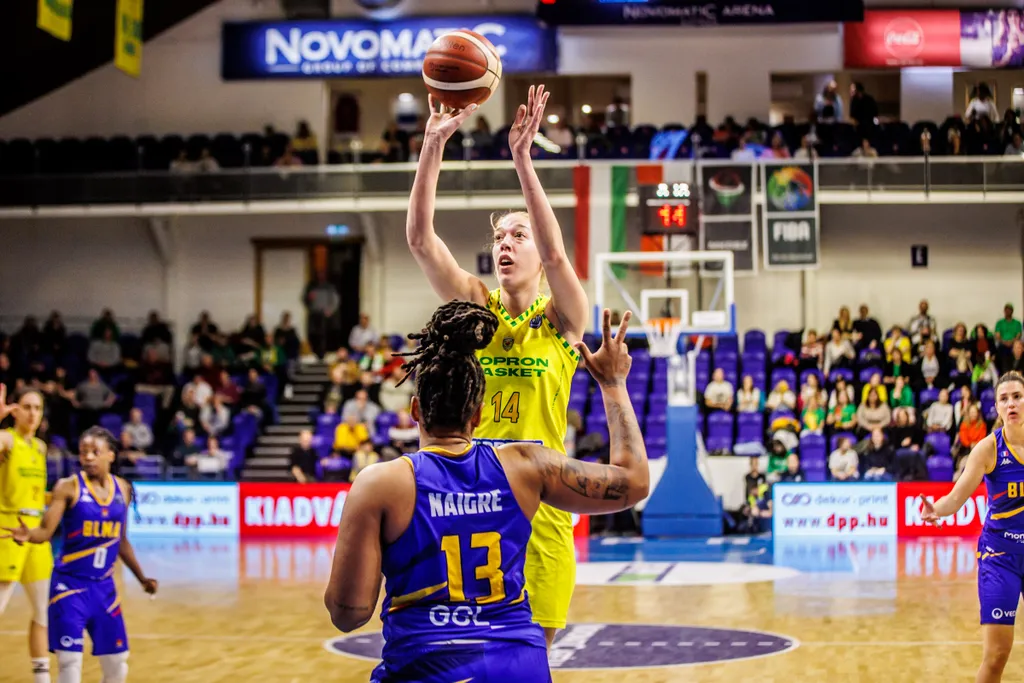 SOPRON BASKET–Basket Lattes Montpellier, Sopron női kosárlabda Euroliga 