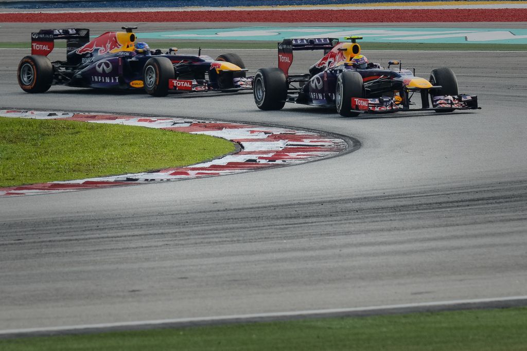 Forma-1, Mark Webber, Sebastian Vettel, Red Bull, Malajziai Nagydíj 2013 