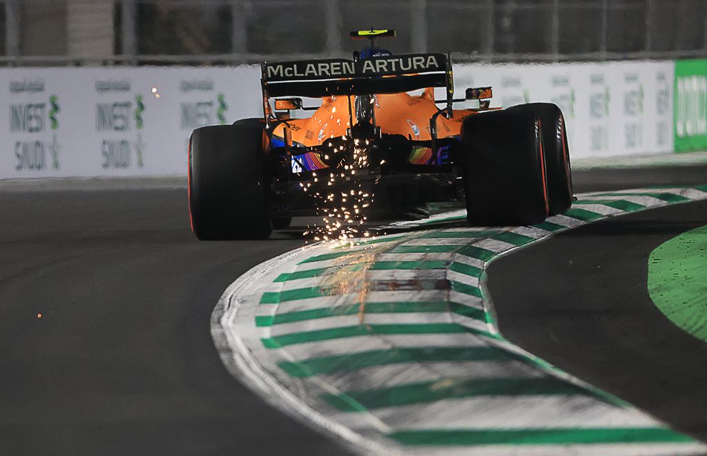 Forma-1, Lando Norris, McLaren, Szaúd-arábiai Nagydíj 2021, szombat 