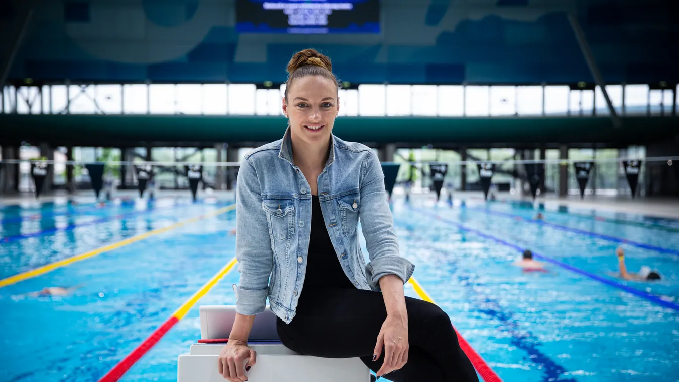 Hosszú Katinka háromszoros olimpiai, hétszeres világ- és tizennégyszeres Európa-bajnok magyar úszónő 