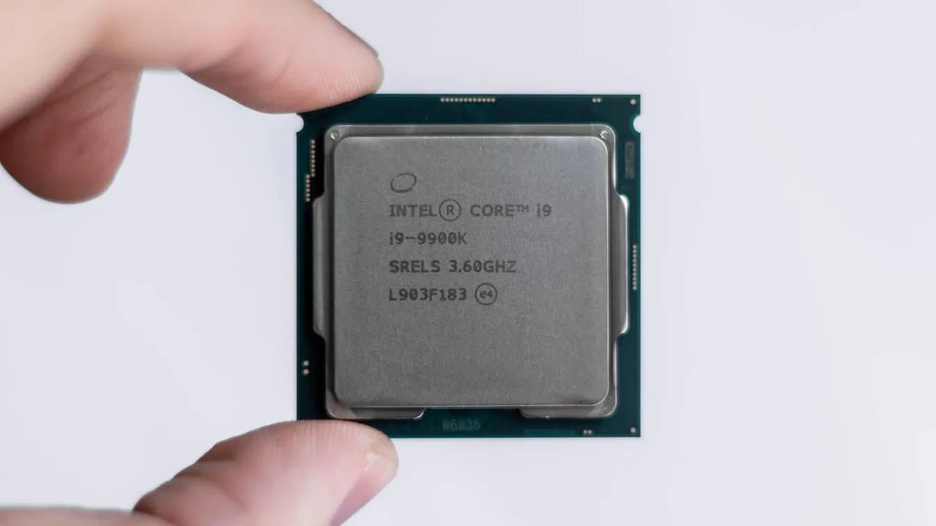 intel core i9-9900k processzor cpu 