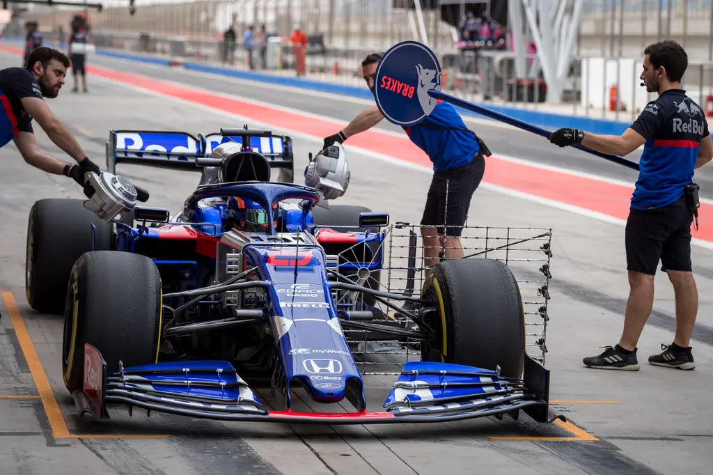 Forma-1, Alexander Albon, Scuderia Toro Rosso, Bahrein teszt 